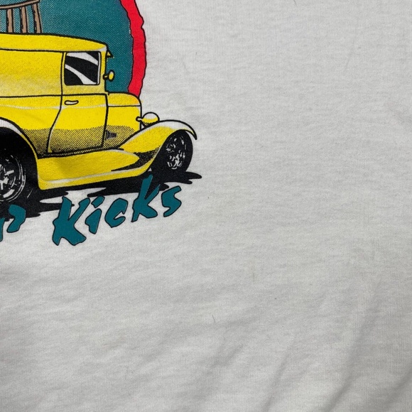 Vintage Route 66 Shirt Mens 2XL XXL White Short Sleeve Casual Adults - Picture 10 of 11